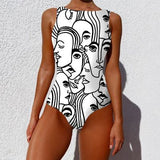 Modern Art  Women's Swimwear Swimming Shorts Woman 2021 Swimsuits Bathing Suits
