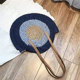 Straw Woven Round Woman's Shoulder Bag