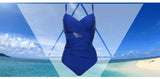 Plus Size Sexy One Piece Swimsuit Women Summer Beachwear Vintage Mesh Swimwear Bathing Suits